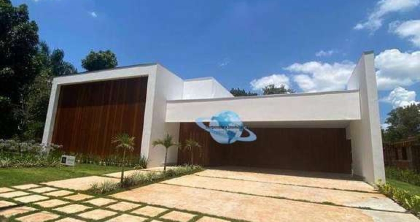 Casa Residencial à venda,  4 Suítes sendo 1 Suíte Máster c/ área para Closet - Condomínio Lago Azul, Araçoiaba da Serra