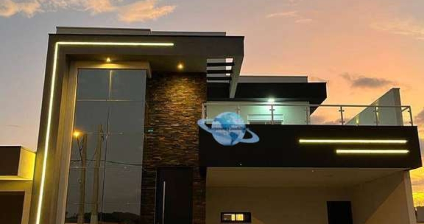 Casa com 4 dormitórios (4 suítes) à venda, 225 m² por R$ 1.690.000 - Residencial Evidências - Indaiatuba/SP