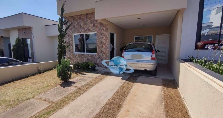 Casa com 2 dormitórios e quintal à venda, 89 m² por R$ 750.000 - Jardins do Império - Indaiatuba/SP