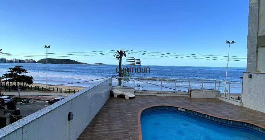 Apartamento a venda na Beira Mar com 2 quartos, 1 vaga com área de lazer na Praia do Morro, Guarapari ES