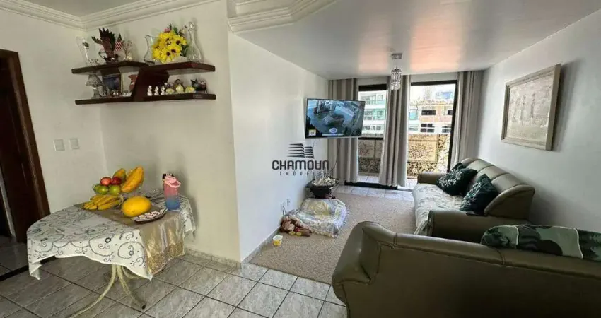 Apartamento de 2 quartos, varanda e 1 vaga de garagem a venda na Praia do Morro, Guarapari/ES.