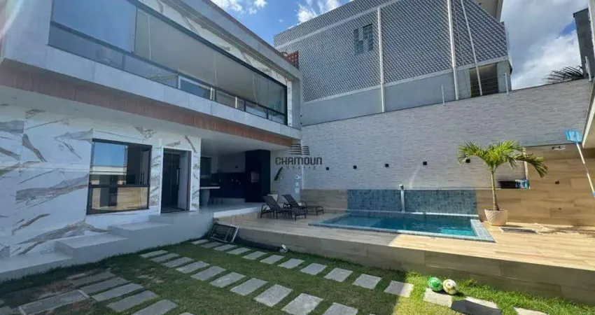 4 quartos, sendo 4 suítes