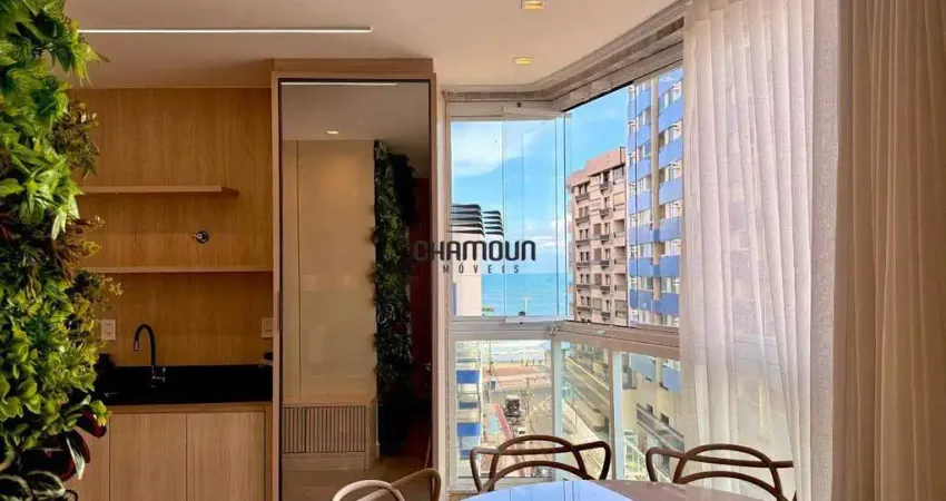 Apartamento 2 Quartos (1 Suíte) com Vista para o Mar e Area de Lazer na Praia do Morro!