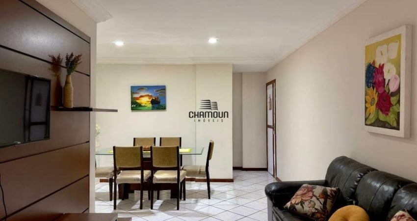 Apartamento a venda na Beira Mar com 2 quartos + 1 reversível, 1 vaga de garagem na Praia do Morro, Guarapari ES