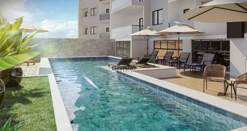 Apartamento, 02 Quartos sendo 01 Suite, Area de Lazer, Praia do Morro, Guarapari ES