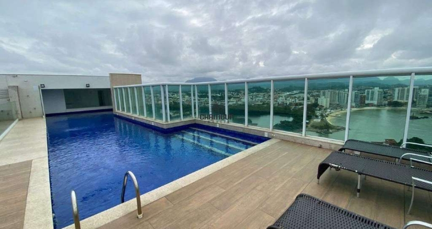 Apartamento de 2 quartos, com lazer completo na cobertura no centro de Guarapari