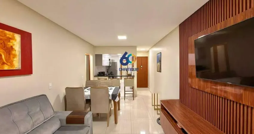 Apartamento a venda no centro de guarapari, sendo 2 suítes e vaga de garagem.