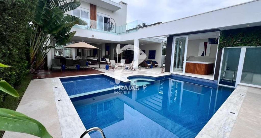 Casa em condomínio fechado com 5 quartos à venda na Vanderlei Machado Afonso (rua 90), --, Jardim Acapulco, Guarujá
