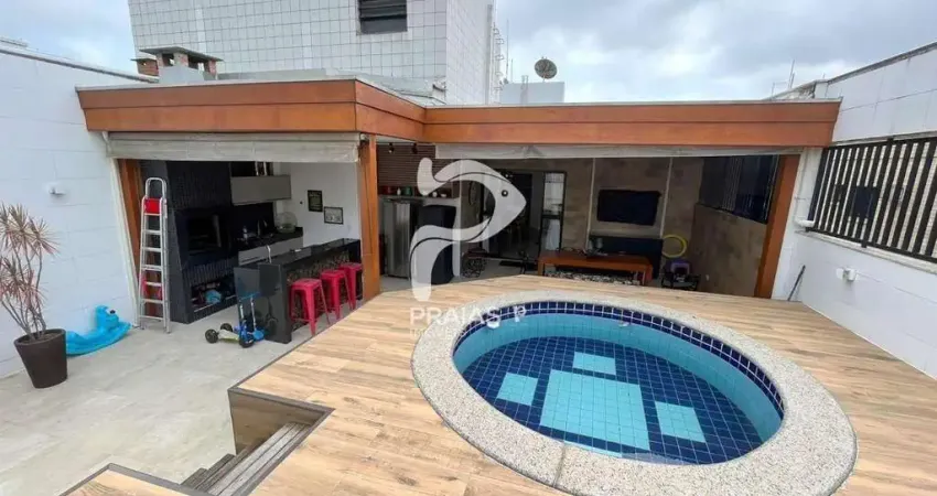 Cobertura com 3 quartos à venda na Antonio Alonso Gonzales, --, Jardim Astúrias, Guarujá