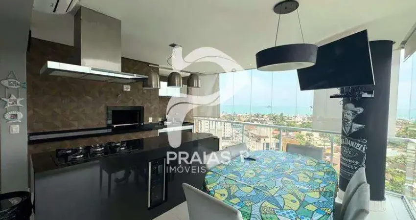 Apartamento com 3 quartos à venda na Hermenegildo de Azevedo, --, Enseada, Guarujá