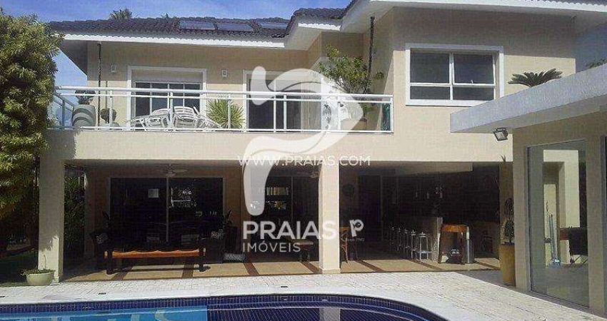 Casa em condomínio fechado com 5 quartos à venda na Dois, --, Enseada, Guarujá