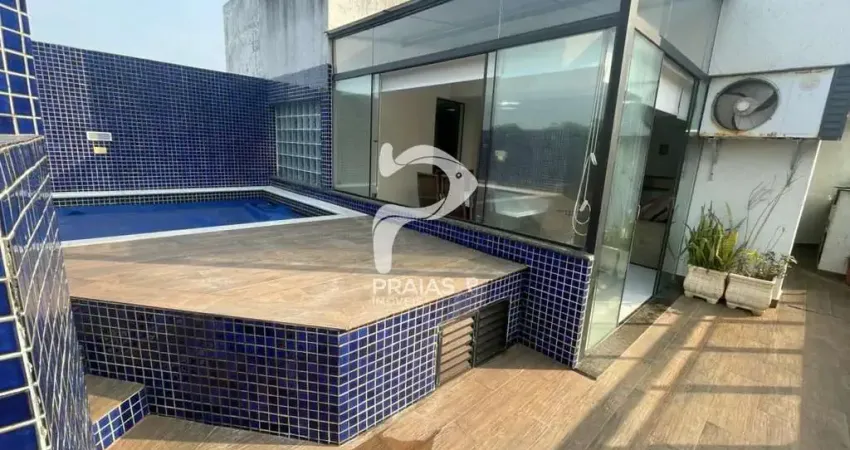 Cobertura com 3 quartos à venda na Rua Santos, --, Pitangueiras, Guarujá