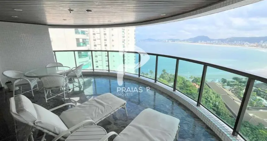 Apartamento com 4 quartos à venda na Caminho das Tartarugas, --, Enseada, Guarujá