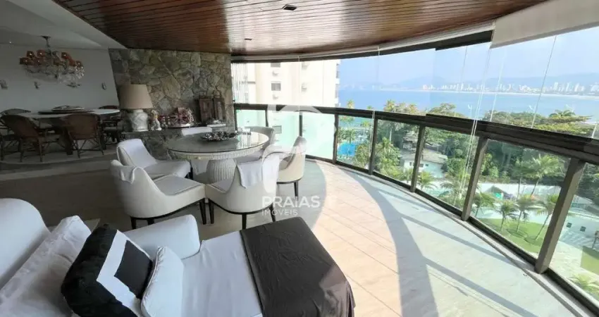 Apartamento com 4 quartos à venda na Caminho das Tartarugas, --, Enseada, Guarujá