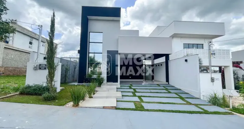 Casa 3 quartos - villa suíça brasília residencial com 2 suítes e 1 semi suíte, padrão incomparável!