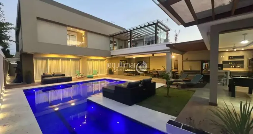 Casa em condomínio fechado com 5 quartos à venda no Jardim Acapulco, Guarujá 