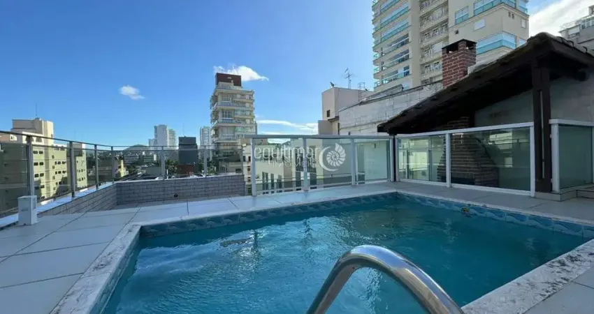 Cobertura com 3 quartos para alugar na Enseada, Guarujá 