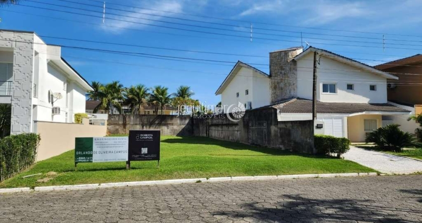 Terreno em condomínio fechado à venda no Jardim Acapulco, Guarujá 