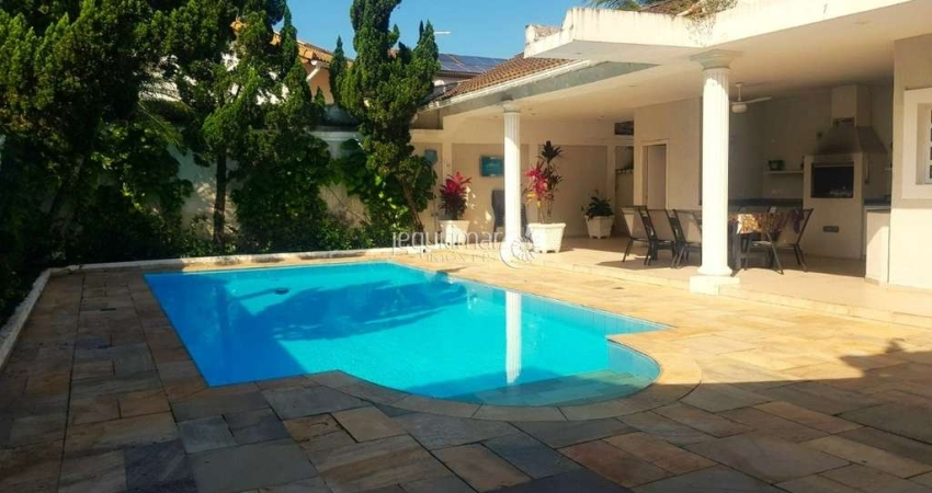 Casa em condomínio fechado com 4 quartos à venda no Jardim Acapulco, Guarujá 