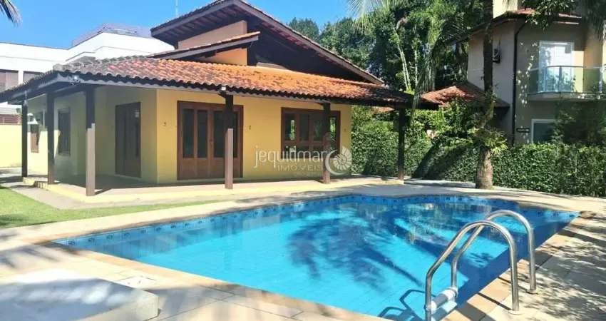 Casa em condomínio fechado com 3 quartos para alugar no Balneário Praia do Pernambuco, Guarujá 