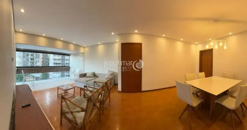 Apartamento com 3 quartos para alugar no Pitangueiras, Guarujá 