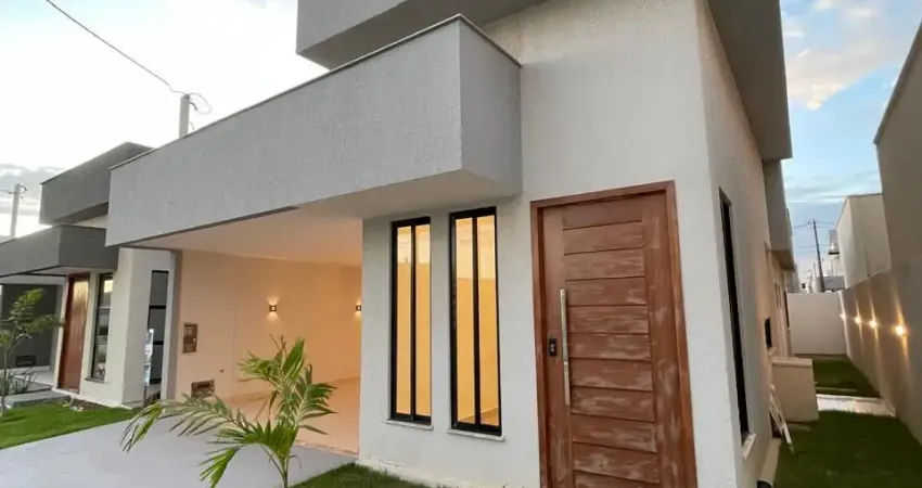 Casa em condomínio fechado com 3 quartos à venda no Cajupiranga, Parnamirim 