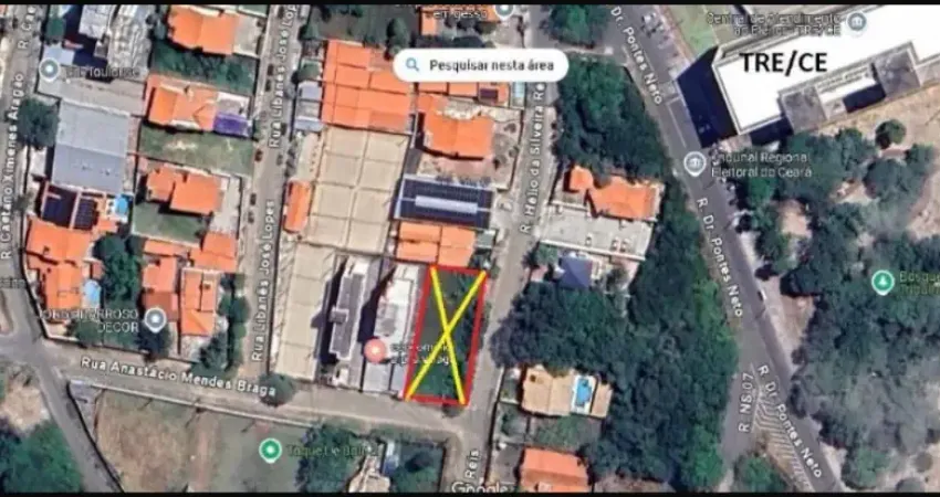 Terreno à venda na Rua Hélio da Silveira Reis, 0, Engenheiro Luciano Cavalcante, Fortaleza