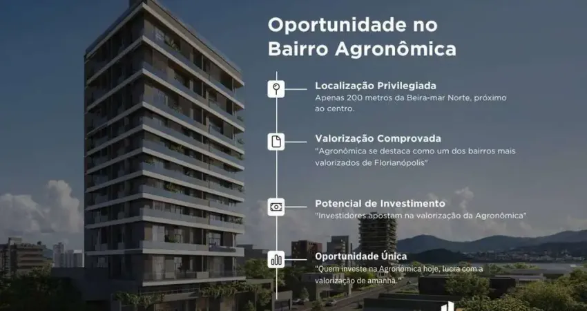Loft com 1 quarto à venda na Rua Antônio Carlos Ferreira, 286, Agronômica, Florianópolis