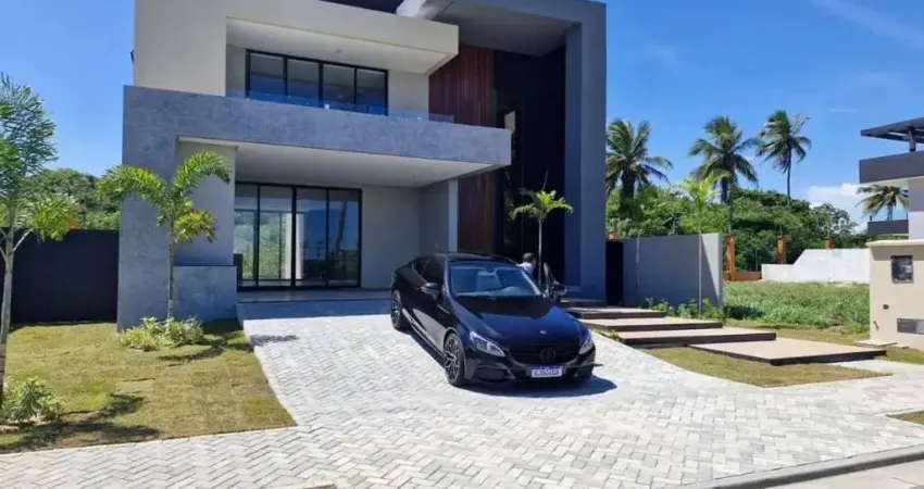 Excelente casa alto padrão frente para o lago e com vista mar - l.c