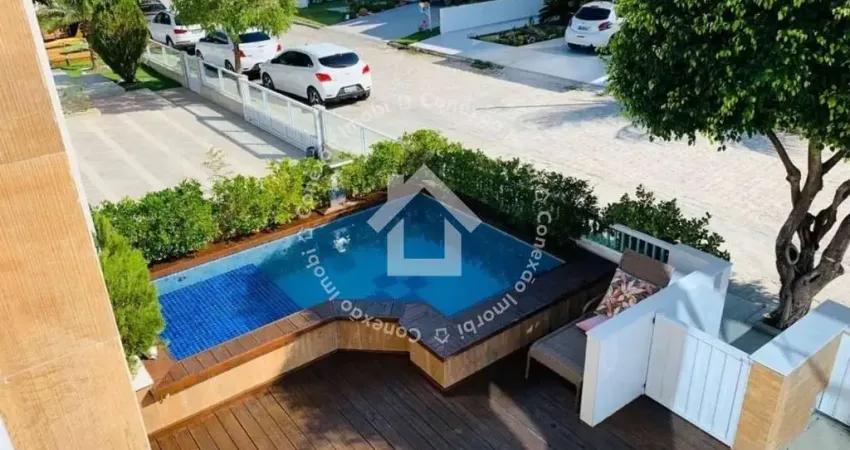 Casa de alto padrão com 4 suítes no condomínio melício machado -  bairro aruana