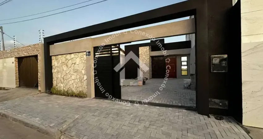 Casa nova à venda na aruana | ótima localização, 3 quartos e 1 suíte