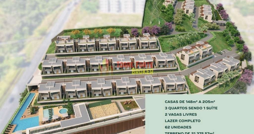 Casa em condominio fechado com 3 dormitórios à venda, 148 m²  - Buritis - Belo Horizonte/MG