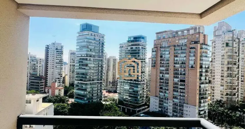 Flat com 2 dormitórios à venda, 80 m² por R$ 1.200.000,00 - Moema - São Paulo/SP