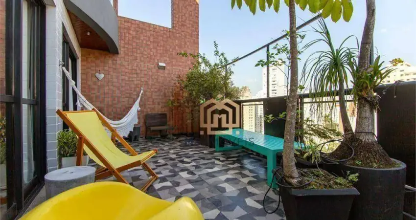 COBERTURA á VENDA 125m², 2 Quarto, sendo 2 Suítes, Vila Mariana-São Paulo