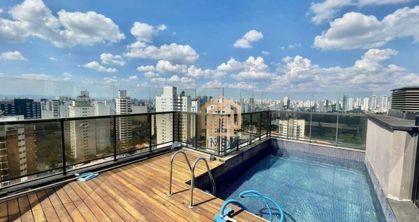 COBERTURA 500m² 4 suítes à VENDA por R$ 4.200.000 - Aclimação - São Paulo/SP