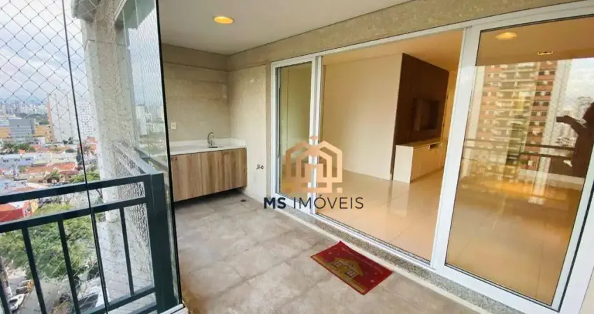 Apartamento 95m², 2 Suítes, Varanda, Sala (dois ambientes), 2 Vagas para Locação na Vila Mariana