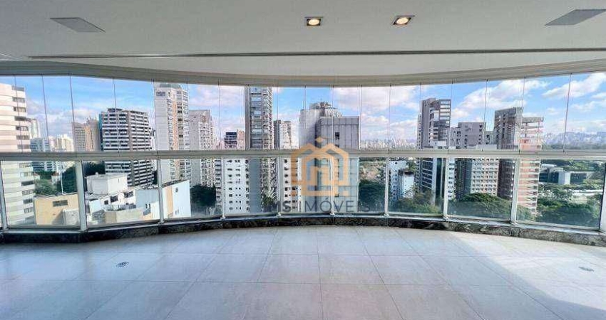 Apartamento com 4 dormitórios à venda, 324 m² por R$ 7.555.000,00 - Moema - São Paulo/SP