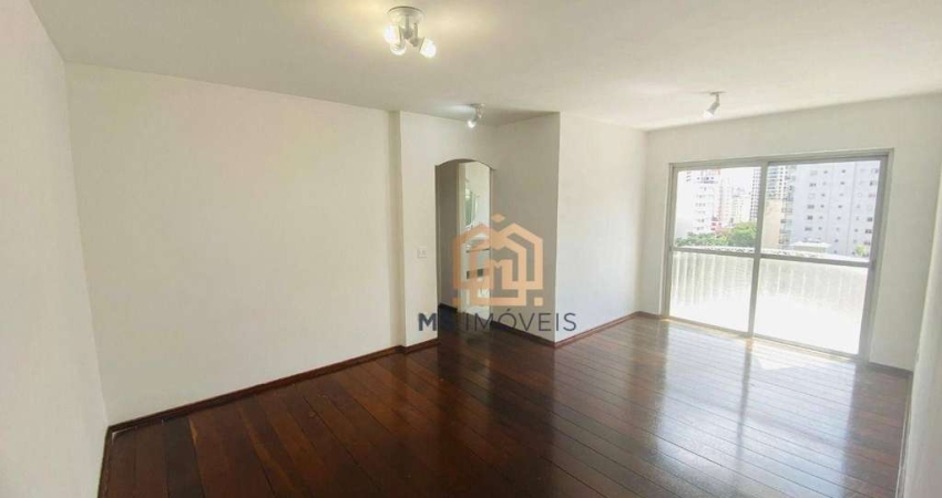 Apartamento 65m², 2 Quartos, 2 Banheiros, Sala, Cozinha, Área de serviços, 1 Vaga. Para Locação na Vila Mariana.