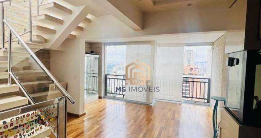 Cobertura 184m², 3 Suítes, Varanda, Piscina com vista para o Ibirapuera, 3 Vagas, à Venda na Vila Mariana