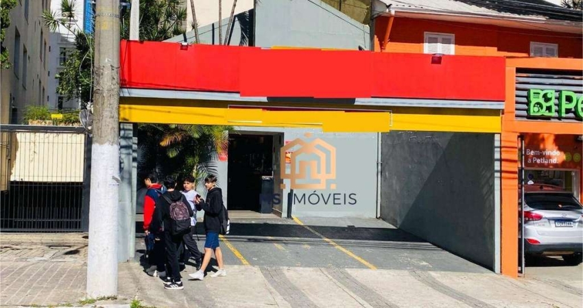 Casa Comercial 357m², com Salão +6 ambientes, 4 Banheiros, 2 Vagas, para Venda ou Locação na Vila Mariana