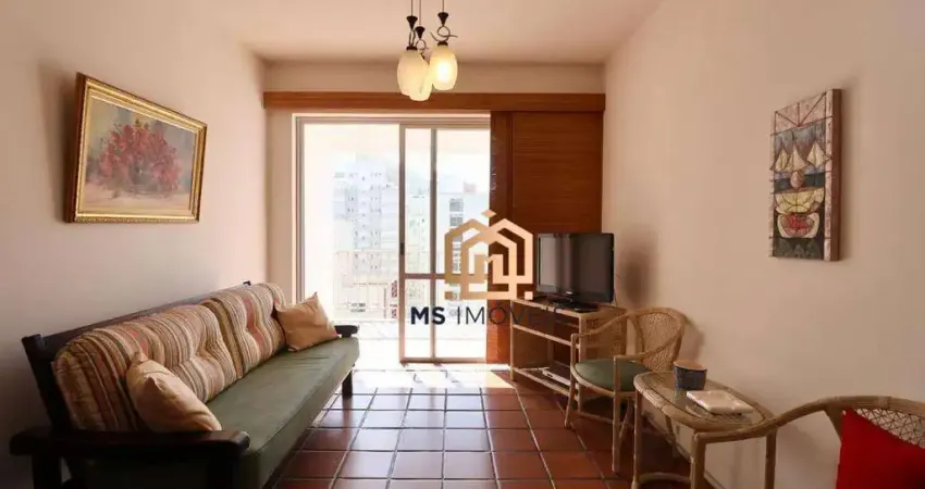 Apartamento 106m² 3 quartos para alugar - centro - guarujá/sp