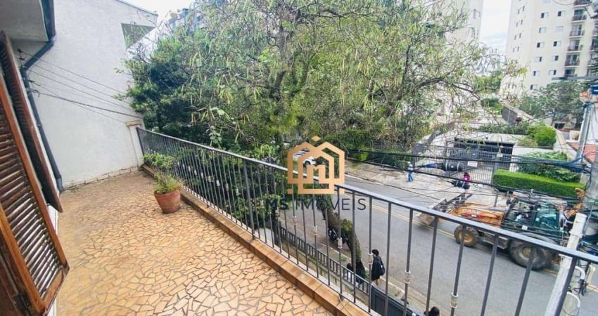 Sobrado 200m², 3 quartos com varanda, 3 banheiros, sala, cozinha, quintal, edícula, 2 vagas, para venda na vila mariana