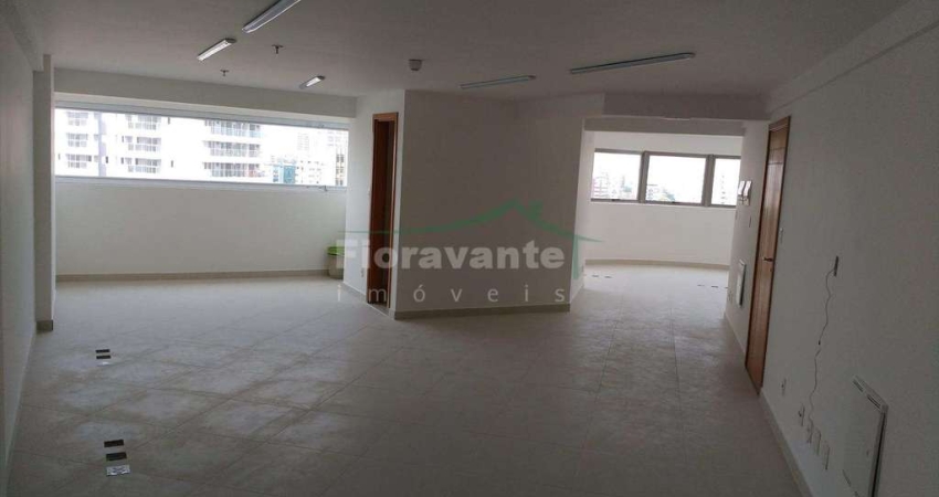 Sala comercial, Vila Mathias, Santos. Torre moderna.