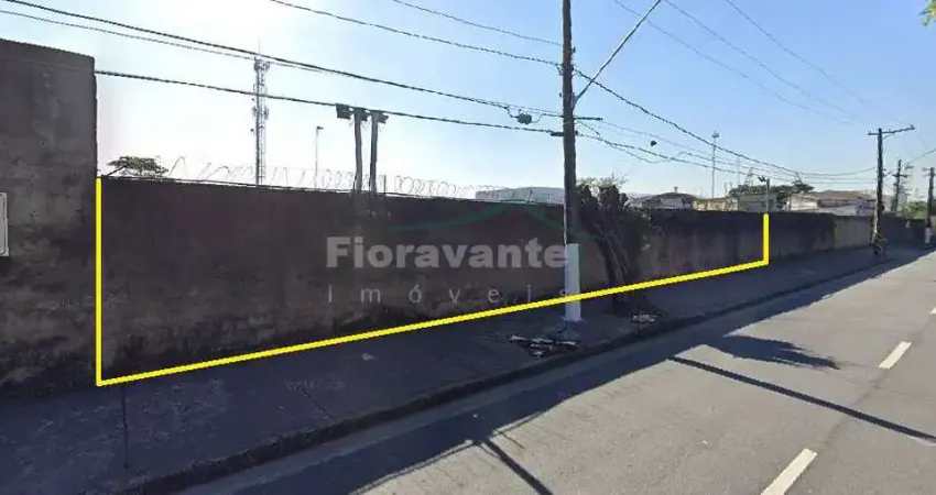 Terreno comercial para alugar na Avenida Almirante Cochrane, Embaré, Santos