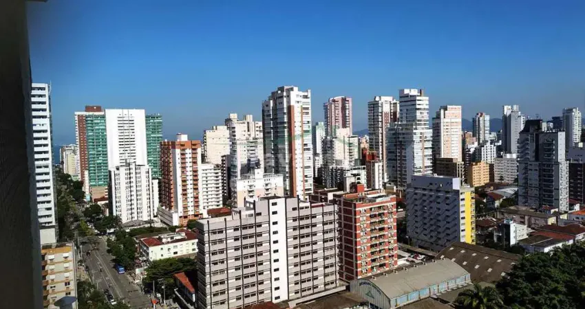 Apartamento com 2 quartos, Boqueirão, Santos. Lazer completo.