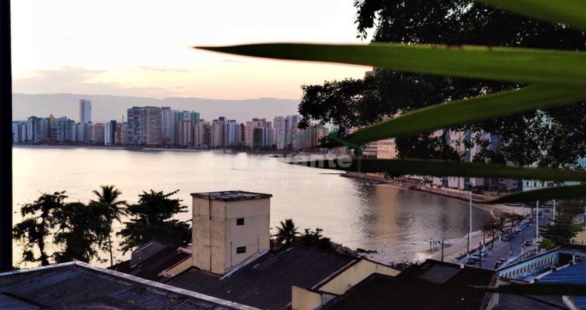 Casa com 6 quartos, Ilha Porchat, São Vicente. Vista para o mar