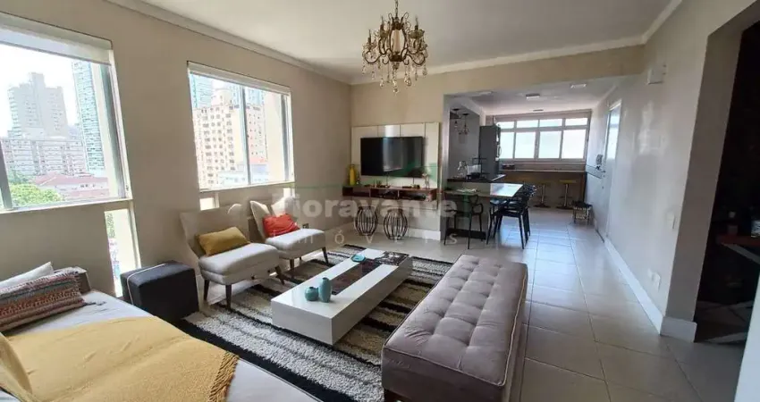 Apartamento c/ 3 quartos, José Menino, Santos. 2 quadras  praia