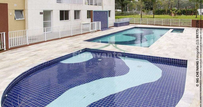 Apto 2 dorms, lazer completo, Morro Nova Cintra, Santos