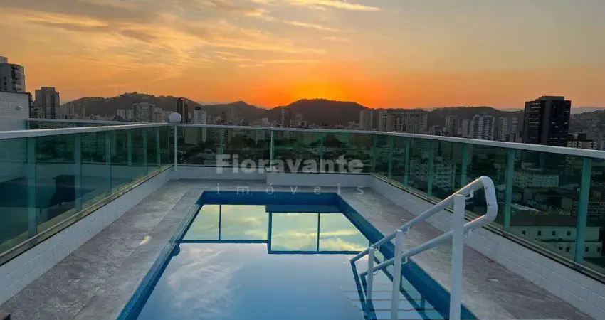 Apartamento com 1 dorm, macuco, santos - r$ 430 mil, cod: 8184