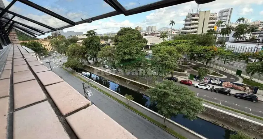 Sala comercial à venda na Avenida Senador Pinheiro Machado, Marapé, Santos